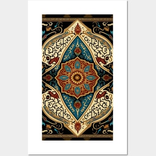 Persian carpet design 3 Posters and Art